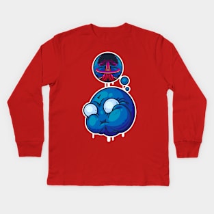 About To Pop Kids Long Sleeve T-Shirt